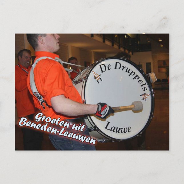 Cartão Postal Ansichtkaart Grote trom (Frente)