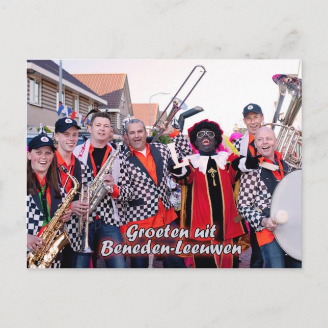 Cartão Postal Ansichtkaart Piet van Vliet (Frente)