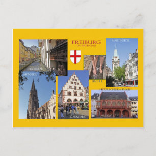 Cartão Postal Ansichtskarte Freiburg im Breisgau