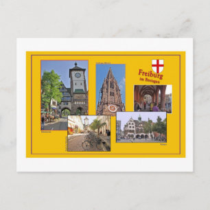 Cartão Postal Ansichtskarte Freiburg im Breisgau