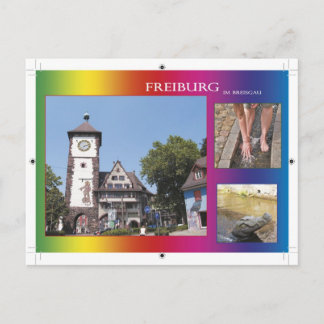 Cartão Postal Ansichtskarte Freiburg im Breisgau