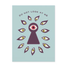 Ansiedade Paranoica com Olhos Estendidos