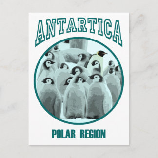 Cartão Postal Antártica