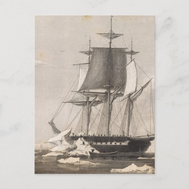 Cartão Postal Antártica 2 (Frente)