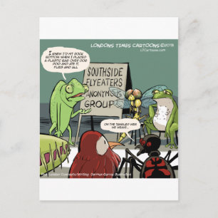 Cartão Postal Anteatros Anônimos Engraçados A 12 Passos