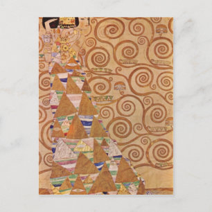 Cartão Postal Antecipação de Gustav Klimt