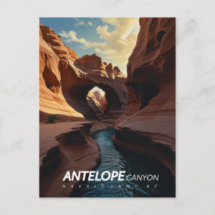 Cartão Postal Antelope Canyon, EUA