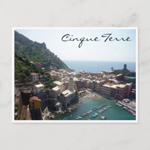 Cartão Postal antena de vernazza