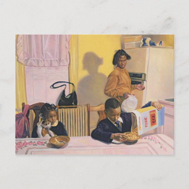 Cartão Postal Antes da escola 1991 (Frente)