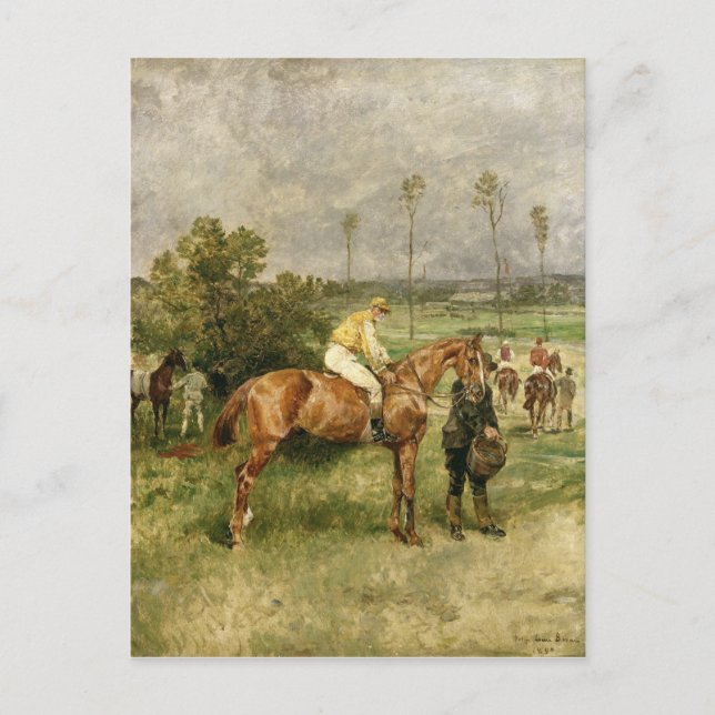 Cartão Postal Antes do início, 1890 (Frente)