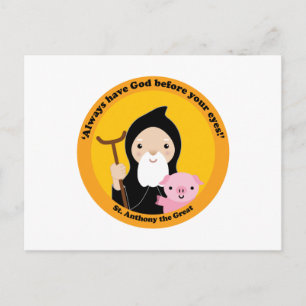 Cartão Postal Anthony, o Excelente