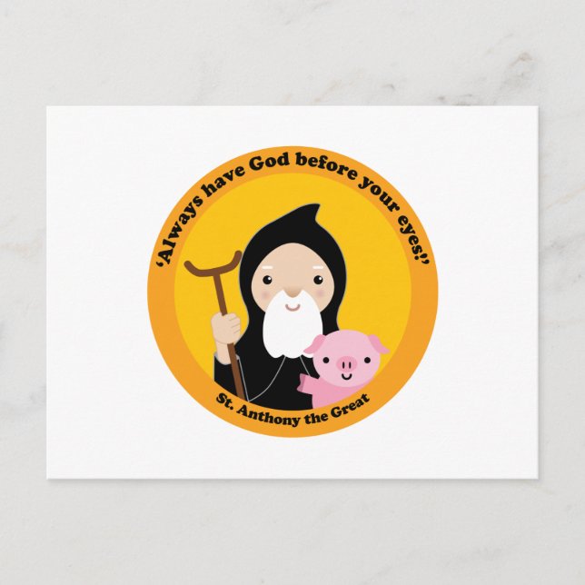 Cartão Postal Anthony, o Excelente (Frente)