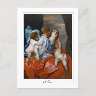 Cartão Postal Anthony van Dyck #603 - Cartão-postal de arte