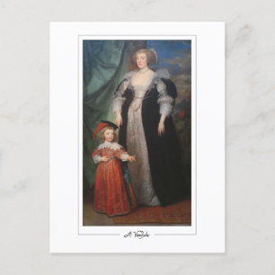 Cartão Postal Anthony van Dyck #627 - Cartão-postal de arte