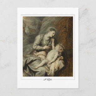 Cartão Postal Anthony van Dyck #849 - Cartão-postal de arte