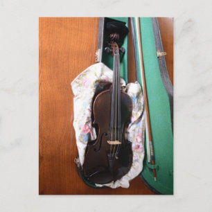 Cartão Postal Anti-Violino Alemão