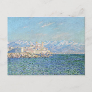 Cartão Postal Antibos, Efeito à Tarde - Claude Monet