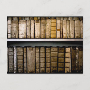 Cartão Postal Anticos Livros do Século 17 Vinculações à Vela