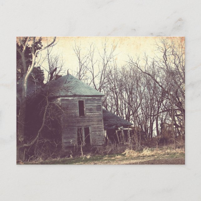 Cartão Postal Antiga Casa 4 (Frente)