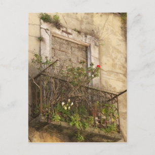 Cartão Postal Antiga casa abandonada