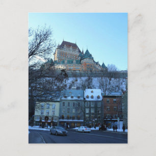 Cartão Postal Antiga Cidade de Quebec, Quebec, Canadá