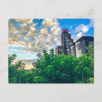 Cartão Postal Antiga fábrica de maltagem em Montreal, Quebec, Ca