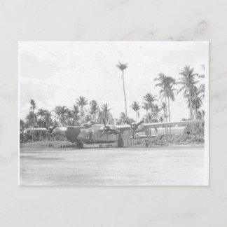 Cartão Postal Antiga magia negra B-24