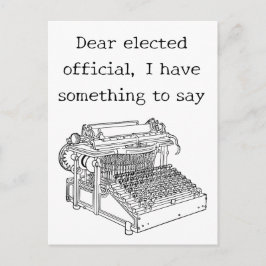 Cartão Postal Antiga Mensagem de Máquina de Digitalização aos Fu