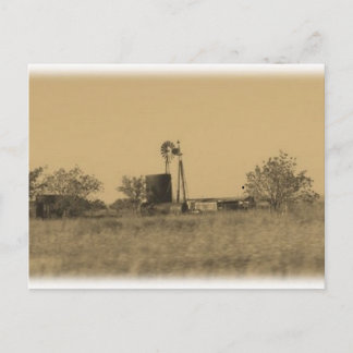 Cartão Postal antiga terra russa do oeste