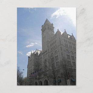 Cartão Postal Antiga Torre do Escritório de Posto Washington DC