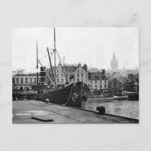 Cartão postal antigo - Aberdeen, Escócia