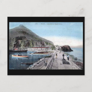 Cartão postal antigo - Argélia, Oran, la Jetee