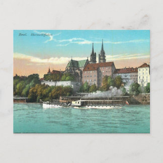 Cartão postal antigo - Basileia, Suiça