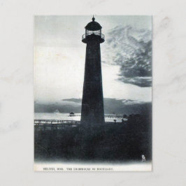 Cartão postal antigo - Biloxi, Mississippi