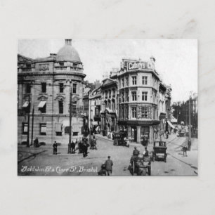 Cartão postal antigo - Bristol, Inglaterra