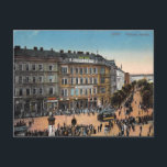 Cartão postal antigo - Brno, República Checa<br><div class="desc">A imagem deste cartão postal foi reproduzida a partir de um cartão postal clássico do Nádražní Náměstí,  Brno,  República Checa.</div>