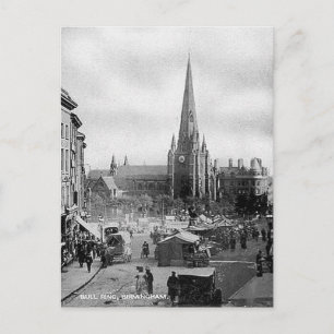 Cartão Postal Antigo - Bull Ring, Birmingham