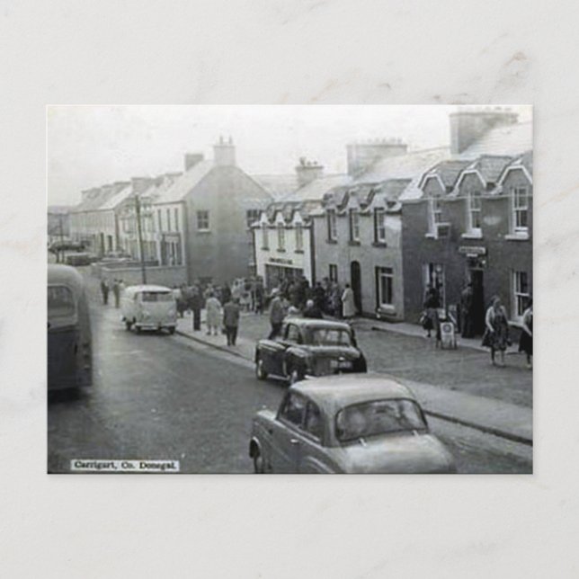 Cartão postal antigo - Carrigart, Co Donegal, Irla (Frente)