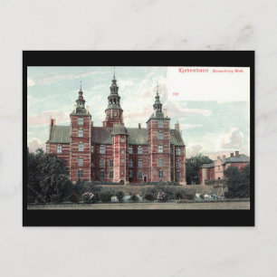 Cartão postal antigo - Castelo de Rosenborg, Cope