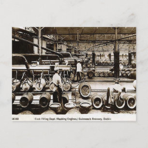 Cartão Postal Antigo - Cervejaria Guinness, Dublin