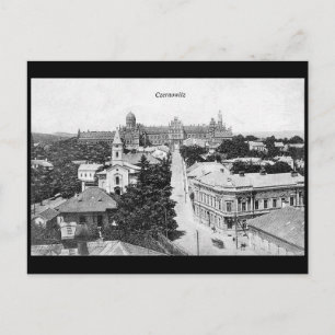 Cartão postal antigo - Chernivtsi (Czernowitz), U