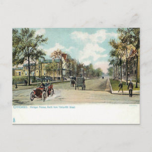 Cartão Postal Antigo - Chicago, Illinois