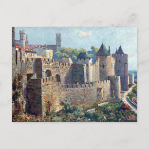 Cartão Postal Antigo - Cité de Carcassonne, Aude