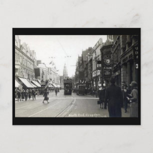 Cartão Postal Antigo - Croydon, Londres