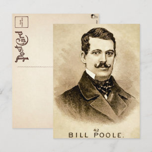Cartão postal antigo de Bill the Butcher