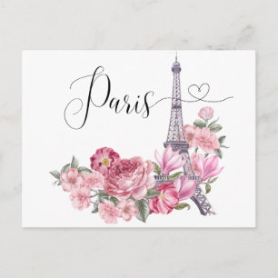 Cartão postal antigo de Paris