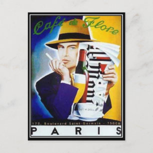 Cartão Postal Antigo de Paris