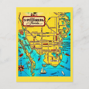 Cartão Postal Antigo de São Petersburgo