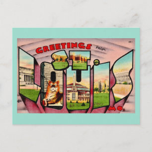 Cartão postal antigo de St Louis