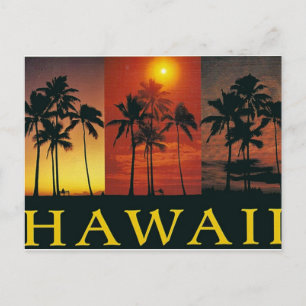 Cartão postal antigo do Havaí